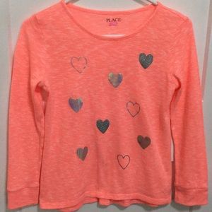 Heart Print Sweater